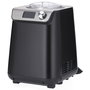 Severin EZ 7407 Máquina de helados y yogur, 1,2 L, Negro/Acero inoxidable