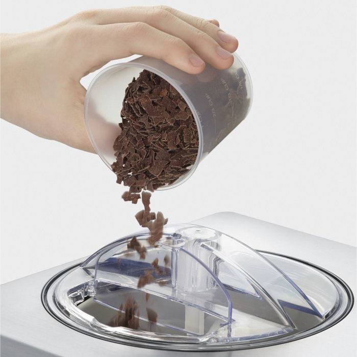 Severin EZ 7407 Máquina de helados y yogur, 1,2 L, Negro/Acero inoxidable Severin EZ 7407 Máquina de helados y yogur, 1,2 L, Negro/Acero inoxidable