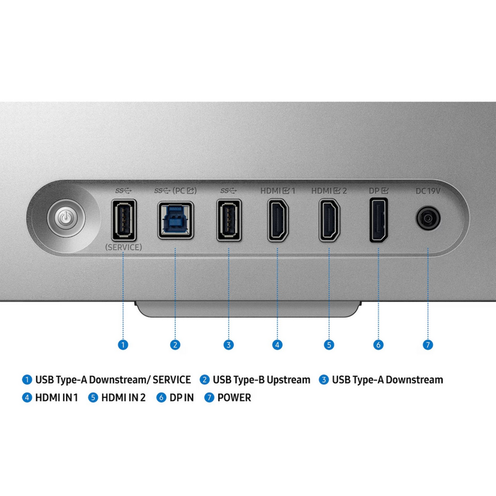 Samsung LS27FG902XUXEN Monitor S27FG902XU Gaming 27 Pulgadas, Plata