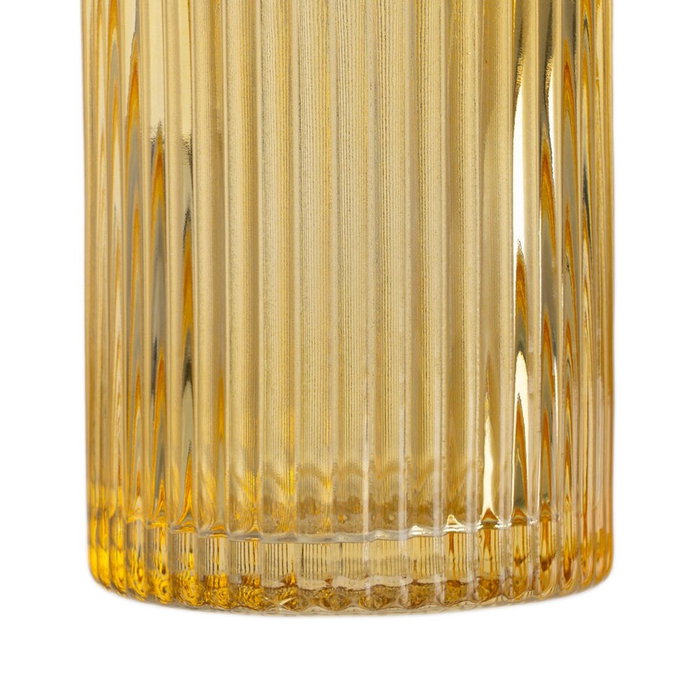 Ixia Jarrón Decorativo de Cristal Verde-Amarillo 9,50 x 9,50 x 19,50 cm Ixia Jarrón Decorativo de Cristal Verde-Amarillo 9,50 x 9,50 x 19,50 cm