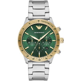 Armani AR11454 con esfera verde y caja dorada