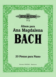BOILEAU Álbum Ana Magdalena Bach: 20 piezas para piano
