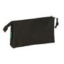 Portatodo Benetton Negro Negro 22 x 12 x 3 cm