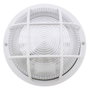 GSC Evolution Aplique redondo plástico Blanco E27 60W