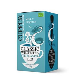 CUPPER Té Blanco Infusión 20 Bolsitas Bio