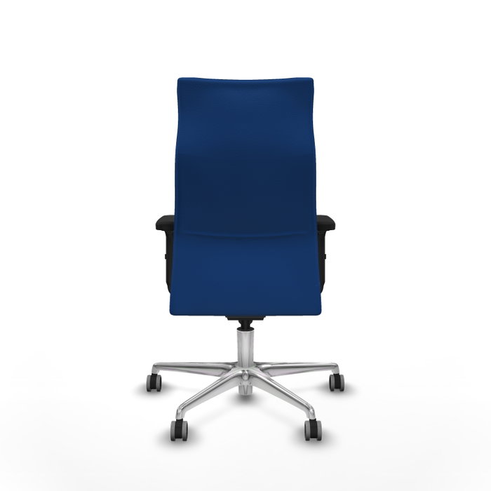 PIQUERAS Y CRESPO Sillón Albacete Azul con Mecanismo Sincro y Base de Aluminio PIQUERAS Y CRESPO Sillón Albacete Azul con Mecanismo Sincro y Base de Aluminio