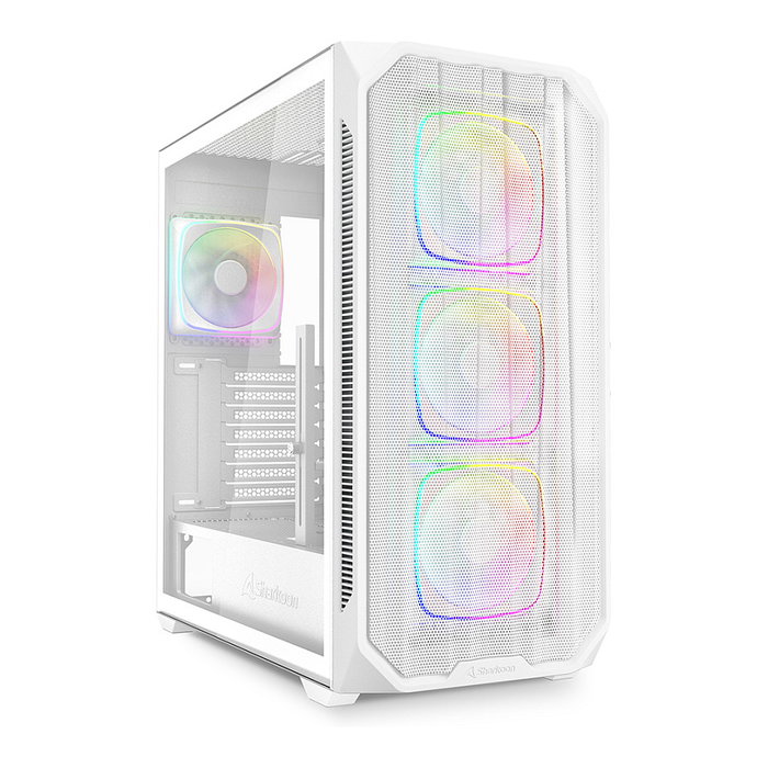 Sharkoon AK5M RGB Midi Tower Blanco