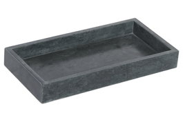 DKD Home Decor Bandeja de Mármol Verde 30,5x15,5x3,8 cm
