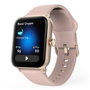 Hama 6010 Smartwatch para Mujer, Rosa y Dorado Rosa, GPS, Pulsómetro, SpO2, 1.6" TFT, Android/iOS