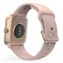 Hama 6010 Smartwatch para Mujer, Rosa y Dorado Rosa, GPS, Pulsómetro, SpO2, 1.6" TFT, Android/iOS