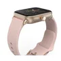 Hama Smartwatch 6010 - Reloj Inteligente con GPS y Llamadas, Pantalla Táctil 1.65", Pulsera Silicona Rosa/Oro Rosa, 44 mm, Unisex