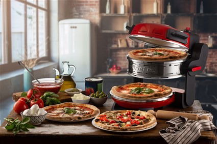 Ariete 927/00 Horno Doble para Pizza con Placas de Piedra Refractaria