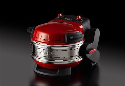 Ariete 927/00 Horno Doble para Pizza con Placas de Piedra Refractaria