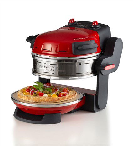 Ariete 927/00 Horno Doble para Pizza con Placas de Piedra Refractaria