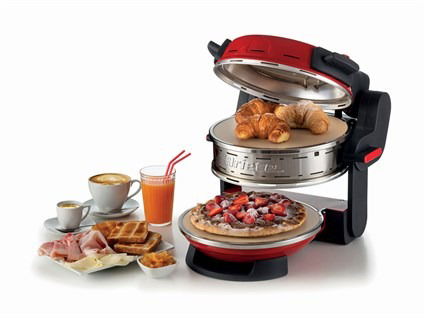 Ariete 927/00 Horno Doble para Pizza con Placas de Piedra Refractaria