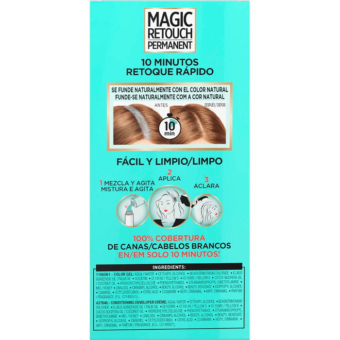 L'Oréal Paris Magic Retouch Coloración Permanente 7-Rubio
