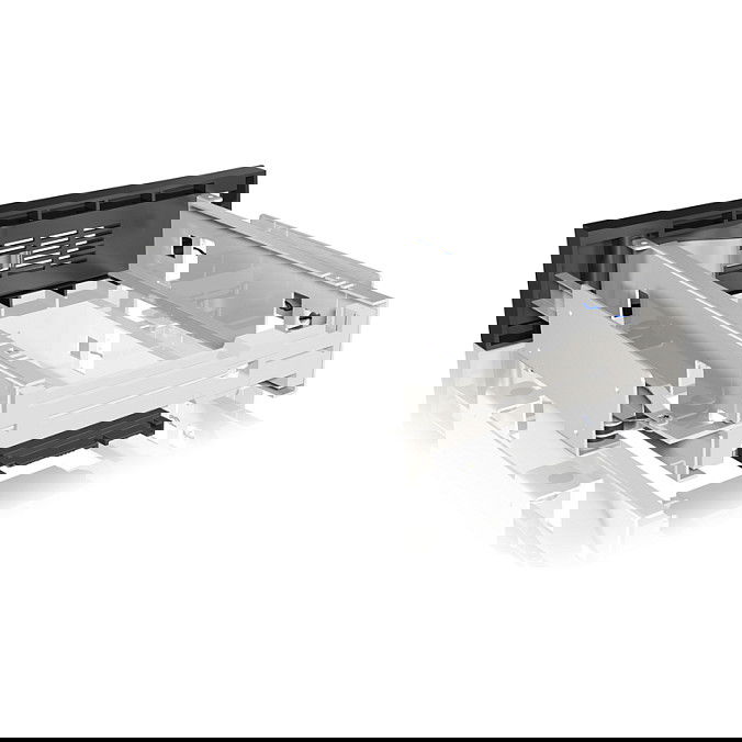 ICY BOX IB-168SK-B Adaptador Wechselrahmen para 3.5" SATA HDD a 5.25" Schacht con Bloqueo, Color Negro, Hot-Swap