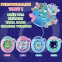BANDAI Tamagotchi Paradise - Modelo Bosque, Mascota virtual para criar con rueda de zoom, 43424