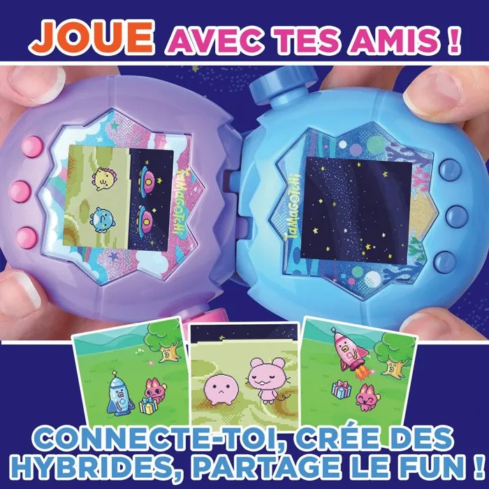 BANDAI Tamagotchi Paradise - Modelo Bosque, Mascota virtual para criar con rueda de zoom, 43424