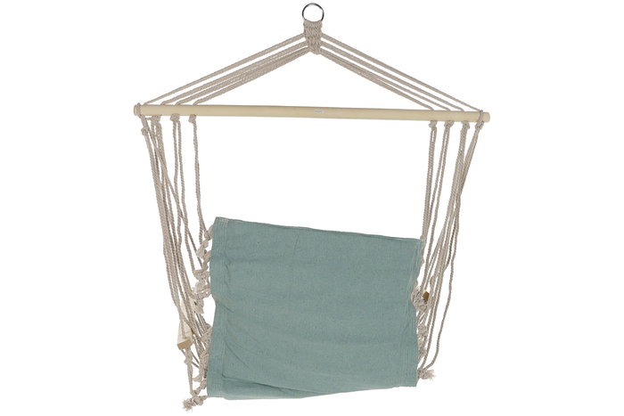 DKD Home Decor Sillón Terraza y Jardín Turquesa Blanco 54 x 100 x 97 cm