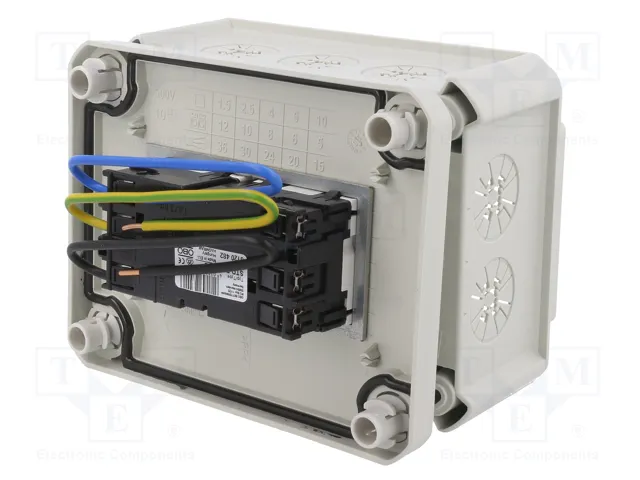 OBO BETTERMANN Caja de conexiones T 100 gris claro OBO BETTERMANN Caja de conexiones T 100 gris claro