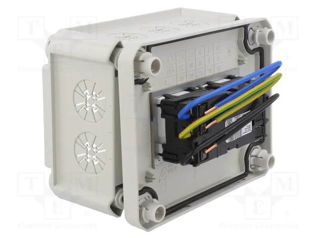 OBO BETTERMANN Caja de conexiones T 100 gris claro OBO BETTERMANN Caja de conexiones T 100 gris claro