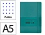 Antartik Cuaderno A5 Tapa Blanda, Hojas Puntos, 80 Hojas, Verde Aguamarina, 80 gr, FSC