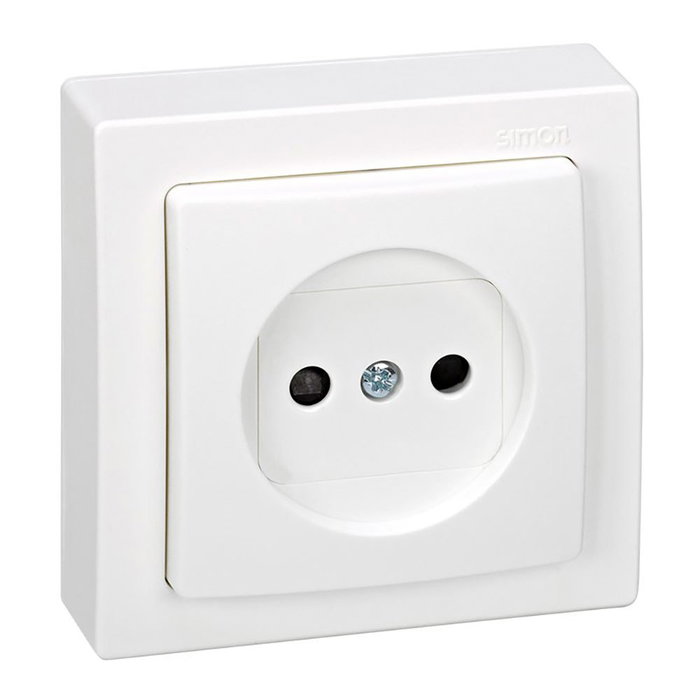 Simon Base de superficie Simon 73 Loft 2p 16a 250v~ Blanco Simon Base de superficie Simon 73 Loft 2p 16a 250v~ Blanco