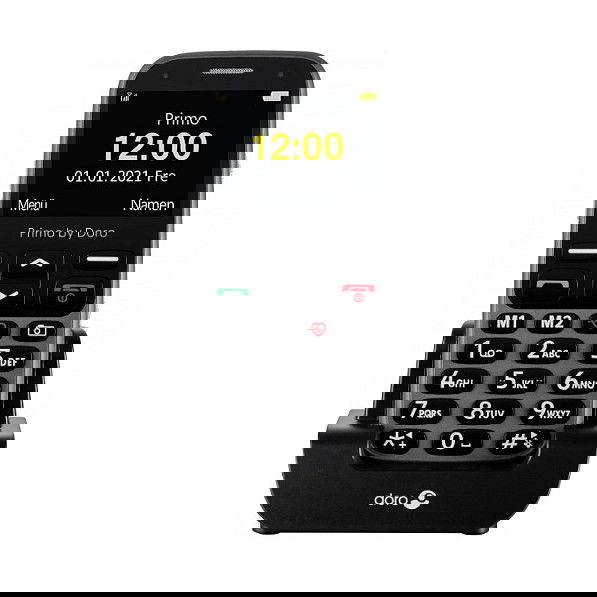 Doro 368 Primo Teléfono para Personas Mayores Grafito