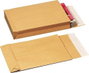 SAM Bolsas de Papel Kraft con Fuelle de 3 Lados 250x353x30mm, Caja de 250 unidades