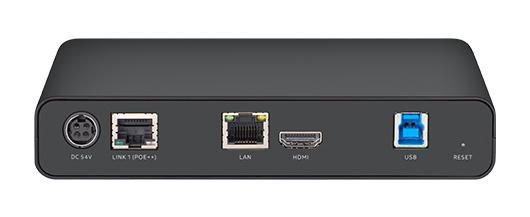 AVER ProAV UE1 (61B31B0000AC) Extensor USB 3.0 y HDMI hasta 100m con Inyector PoE++ para Cámaras AVer