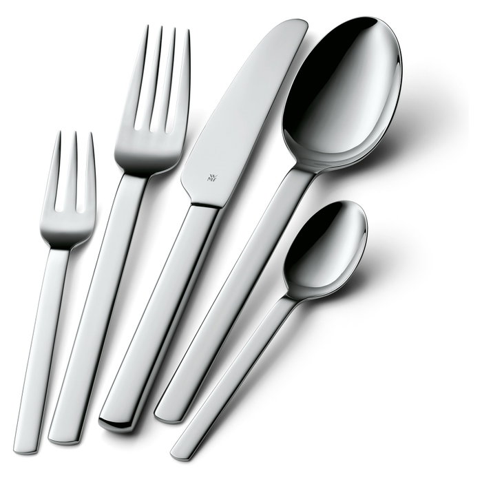WMF Set de cubertería Palma de 30 piezas para 6 personas en acero inoxidable WMF Set de cubertería Palma de 30 piezas para 6 personas en acero inoxidable