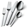 WMF Set de cubertería Palma de 30 piezas para 6 personas en acero inoxidable