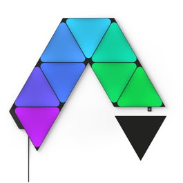 Nanoleaf Shapes Triangles Ultra Black Edition Starter Kit - 9PK
