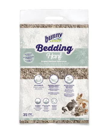 Bunny Nature Lecho Cáñamo Para Mascotas Sensibles 35 Lt Bunny Nature Lecho Cáñamo Para Mascotas Sensibles 35 Lt