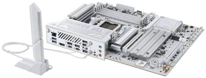 Asus TUF GAMING X870-PRO WIFI7 W NEO Blanco, Socket AM5, ATX Asus TUF GAMING X870-PRO WIFI7 W NEO Blanco, Socket AM5, ATX