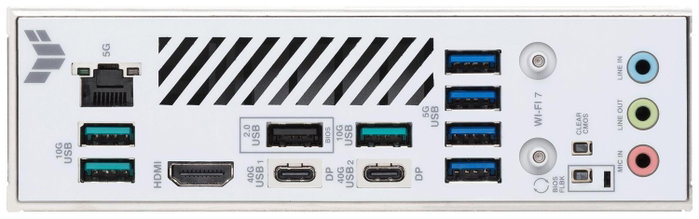 Asus TUF GAMING X870-PRO WIFI7 W NEO Blanco, Socket AM5, ATX Asus TUF GAMING X870-PRO WIFI7 W NEO Blanco, Socket AM5, ATX