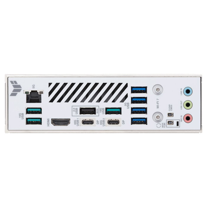 ASUS TUF GAMING X870-PRO WIFI7 W NEO Placa Base ATX, AMD X870, AM5, DDR5 hasta 256GB 9600MHz, Wi-Fi 7, Bluetooth 5.4