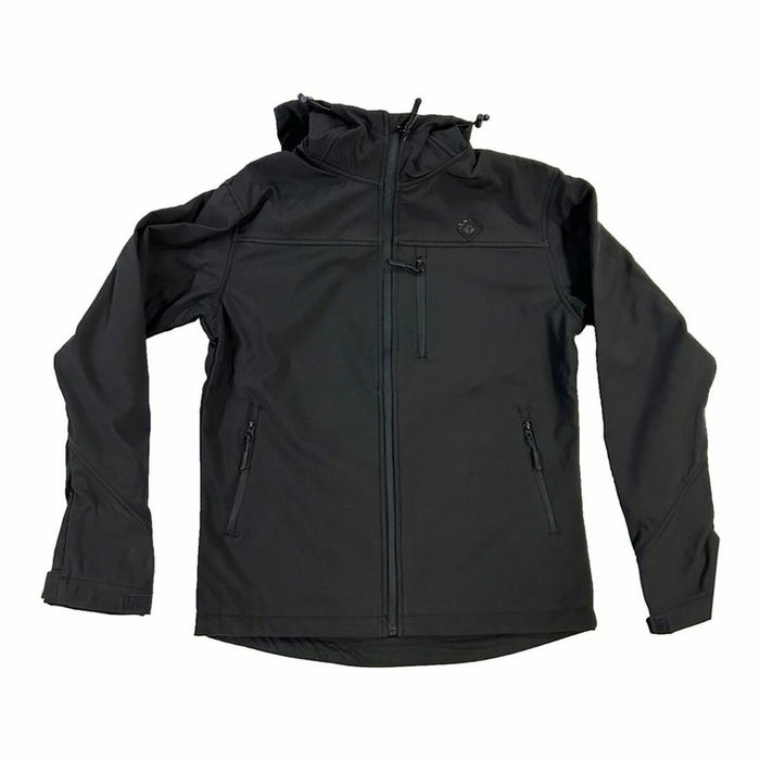 Chaqueta Deportiva para Hombre Alphaventure Ponoka Negro Chaqueta Deportiva para Hombre Alphaventure Ponoka Negro