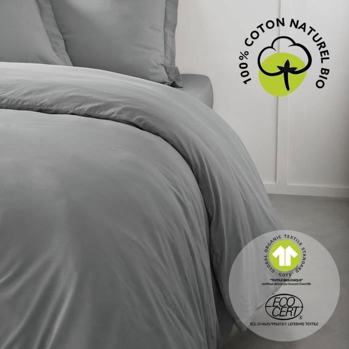 Today Juego de cama 240 x 260 cm 100% algodón orgánico GOTS y Oeko-Tex Today Juego de cama 240 x 260 cm 100% algodón orgánico GOTS y Oeko-Tex