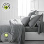 Today Juego de cama 240 x 260 cm 100% algodón orgánico GOTS y Oeko-Tex