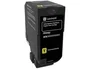 Lexmark 74C2SY0 Tóner Amarillo XL