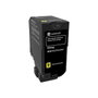 Lexmark 74C2SY0 Tóner Amarillo XL