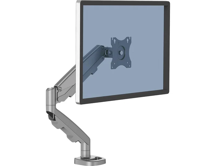 Fellowes Brazo para Monitor Serie EPPA Plata ajustable en altura Fellowes Brazo para Monitor Serie EPPA Plata ajustable en altura
