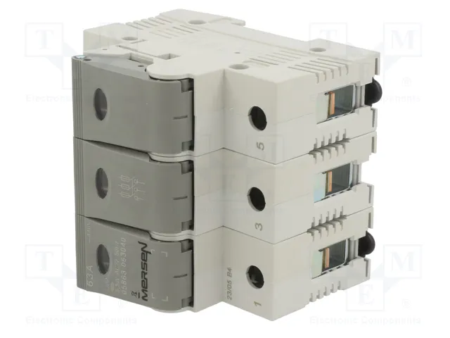 MERSEN Interruptor de fusible D02 de 63A y 440V