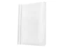 Q-connect Carpeta Dossier Fastener Plástico DIN A4 Blanco PVC Transparente