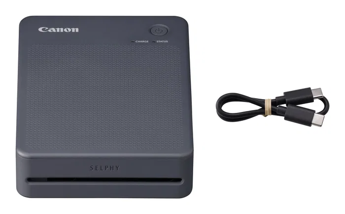 Canon SELPHY QX20 BK Impresora de Fotos Portátil por Sublimación, WiFi y Bluetooth, Impresión sin Bordes 2.8" x 3.3" (7.2x8.5cm), 287 DPI, Color Negro, Alimentación por Batería