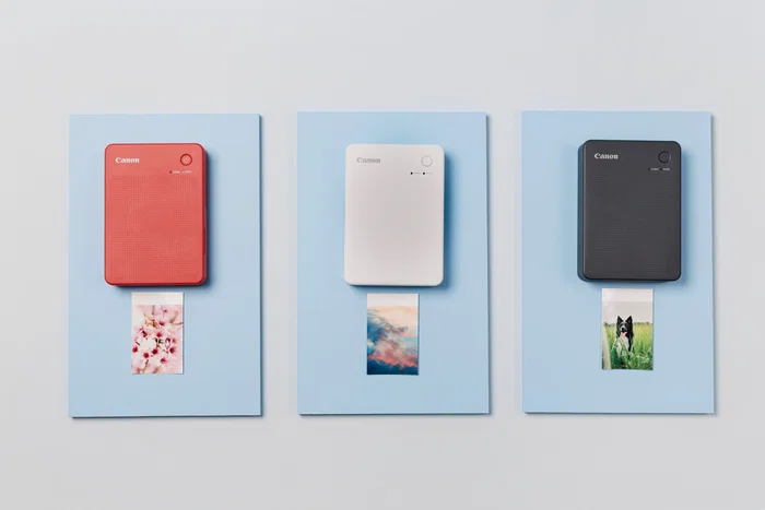 Canon SELPHY QX20 BK Impresora de Fotos Portátil por Sublimación, WiFi y Bluetooth, Impresión sin Bordes 2.8" x 3.3" (7.2x8.5cm), 287 DPI, Color Negro, Alimentación por Batería