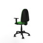 PIQUERAS Y CRESPO Silla de oficina Aýna Verde con Brazos 1D