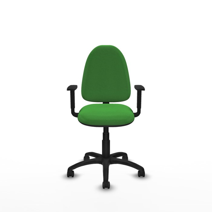 PIQUERAS Y CRESPO Silla de oficina Aýna Verde con Brazos 1D